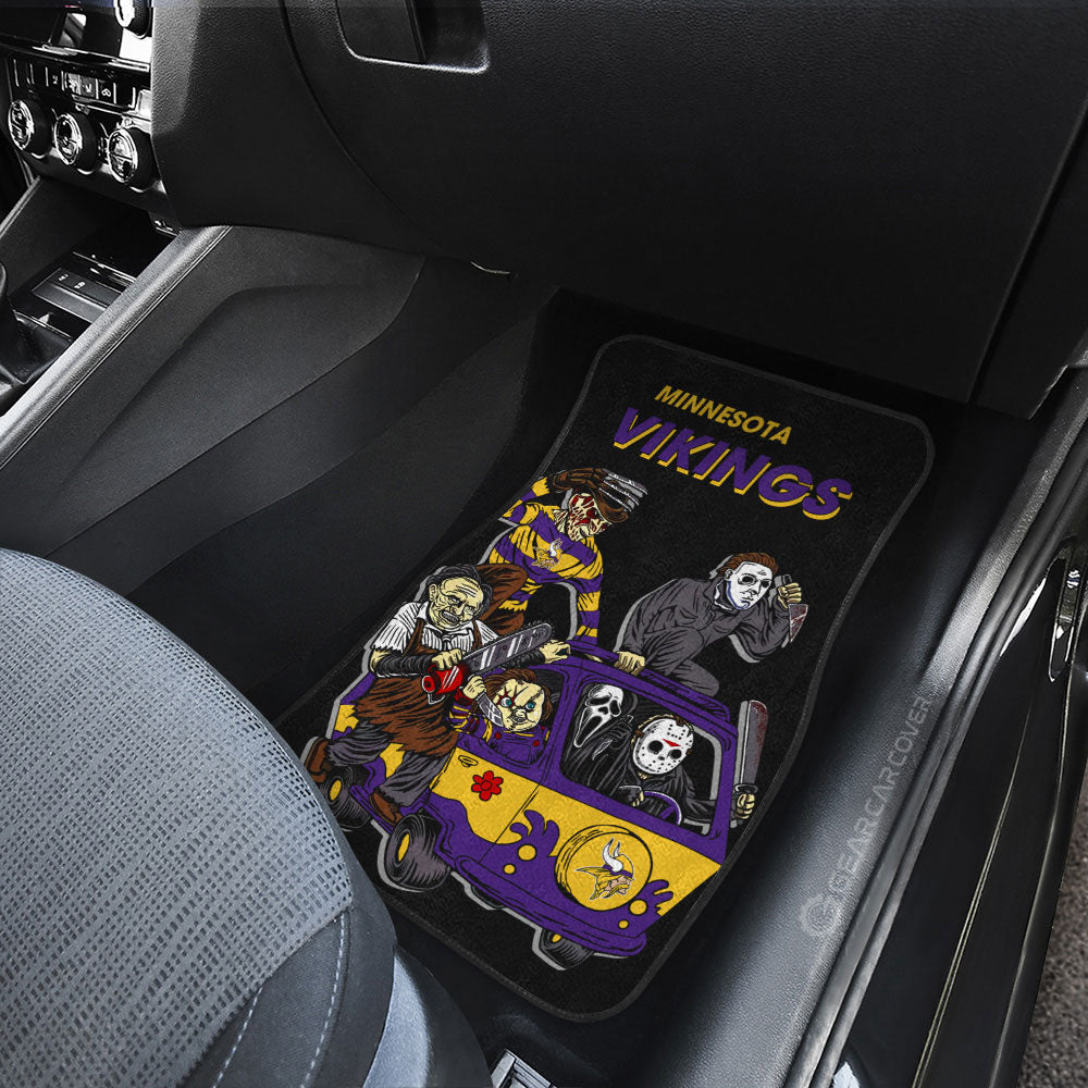 Minnesota Vikings Car Floor Mats Custom Car Accessories - Gearcarcover - 3