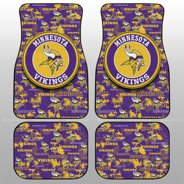 Minnesota Vikings Car Floor Mats Custom Car Accessories - Gearcarcover - 1