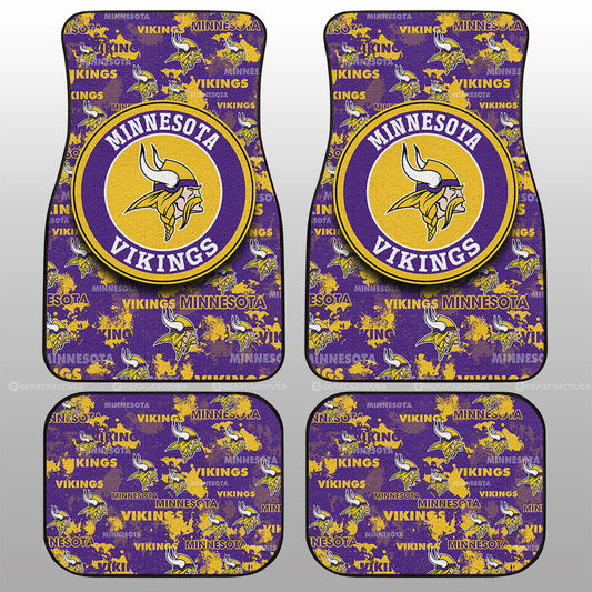 Minnesota Vikings Car Floor Mats Custom Car Accessories - Gearcarcover - 1