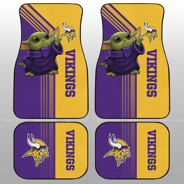 Minnesota Vikings Car Floor Mats Custom Car Accessories - Gearcarcover - 1