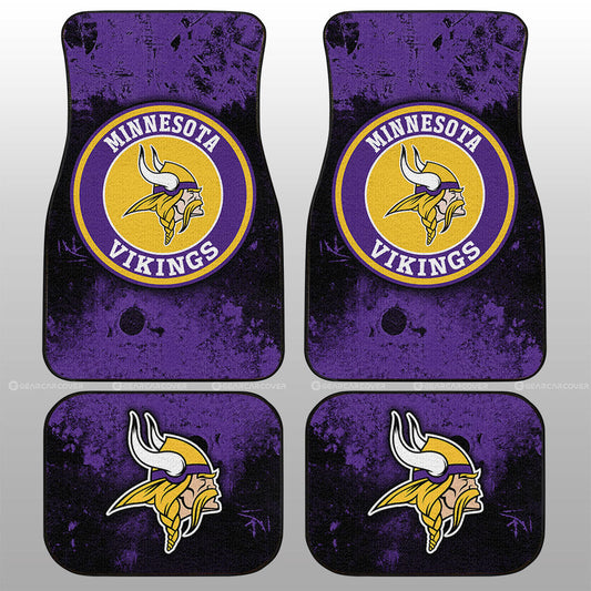 Minnesota Vikings Car Floor Mats Custom Car Accessories - Gearcarcover - 1