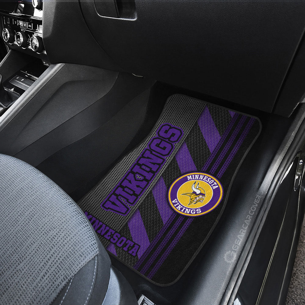 Minnesota Vikings Car Floor Mats Custom Car Accessories - Gearcarcover - 3