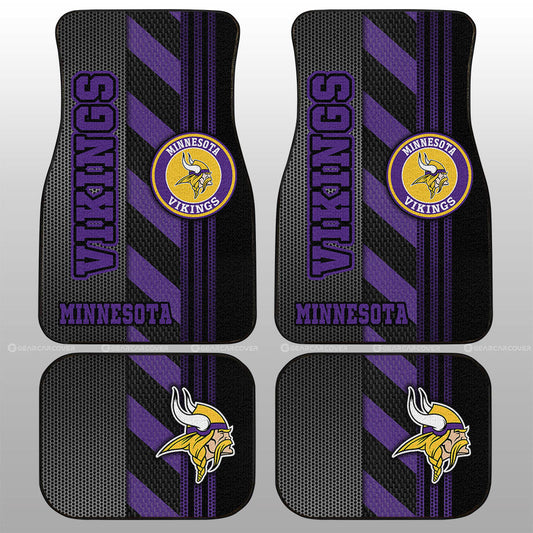 Minnesota Vikings Car Floor Mats Custom Car Accessories - Gearcarcover - 1