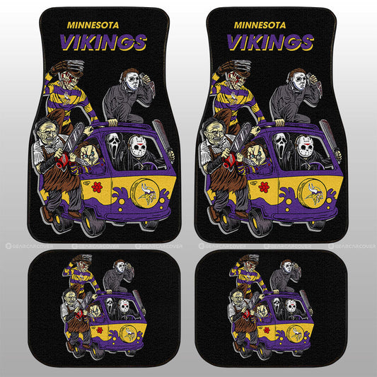 Minnesota Vikings Car Floor Mats Custom Car Accessories - Gearcarcover - 1