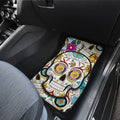 Minnesota Vikings Car Floor Mats Custom Sugar Skull Car Accessories - Gearcarcover - 3