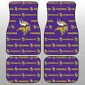 Minnesota Vikings Car Floor Mats Sporty Team Collection - Gearcarcover - 1