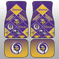 Minnesota Vikings Car Floor Mats Sporty Team Collection - Gearcarcover - 1