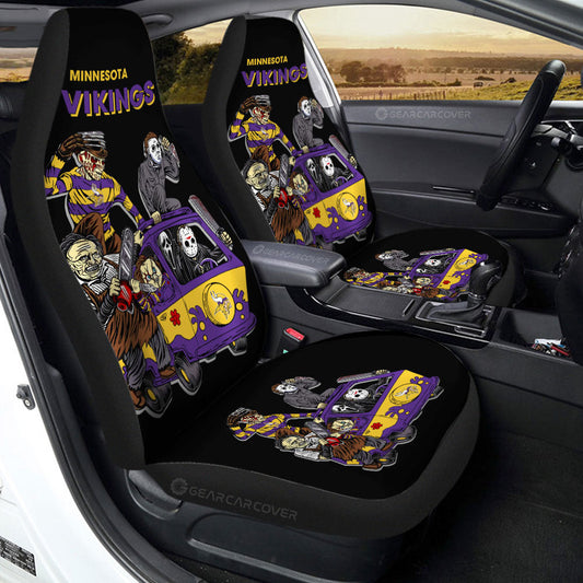 Minnesota Vikings Car Seat Covers Custom Car Accessories - Gearcarcover - 2