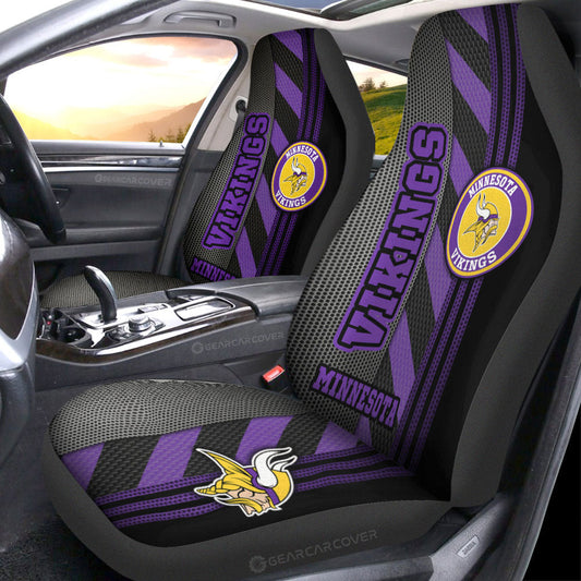 Minnesota Vikings Car Seat Covers Custom Car Accessories - Gearcarcover - 1