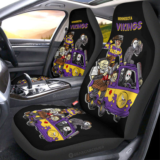 Minnesota Vikings Car Seat Covers Custom Car Accessories - Gearcarcover - 1