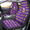 Minnesota Vikings Car Seat Covers Sporty Team Collection - Gearcarcover - 1