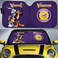 Minnesota Vikings Car Sunshade Custom Car Accessories - Gearcarcover - 1