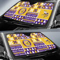 Minnesota Vikings Car Sunshade Custom Ugly Style Car Accessories - Gearcarcover - 2