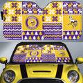 Minnesota Vikings Car Sunshade Custom Ugly Style Car Accessories - Gearcarcover - 1