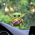 Minnesota Vikings Ornament Baby Yoda Car Accessories - Gearcarcover - 2