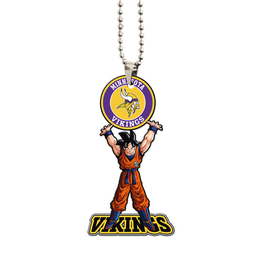 Minnesota Vikings Ornament Goku Car Accessories - Gearcarcover - 1