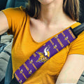 Minnesota Vikings Seat Belt Covers Sporty Team Collection - Gearcarcover - 2