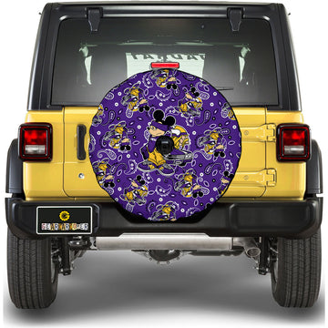 Minnesota Vikings Spare Tire Covers Camera Hole Cartoon Theme Collection - Gearcarcover - 1