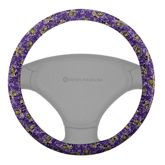 Minnesota Vikings Steering Wheel Cover Cartoon Theme Collection - Gearcarcover - 2