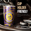 Minnesota Vikings Tumbler Cup Custom Car Accessories - Gearcarcover - 3