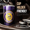 Minnesota Vikings Tumbler Cup Custom Car Accessories - Gearcarcover - 3