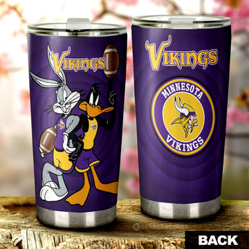 Minnesota Vikings Tumbler Cup Custom Car Accessories - Gearcarcover - 1