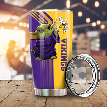 Minnesota Vikings Tumbler Cup Custom Car Accessories - Gearcarcover - 1