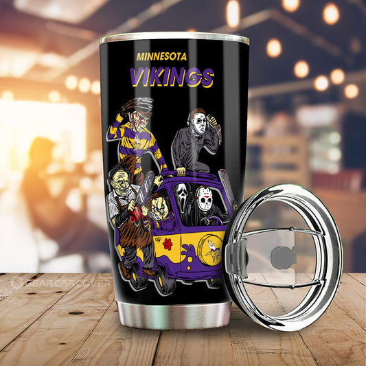 Minnesota Vikings Tumbler Cup Custom Car Accessories - Gearcarcover - 1