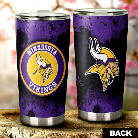 Minnesota Vikings Tumbler Cup Custom Car Accessories - Gearcarcover - 1