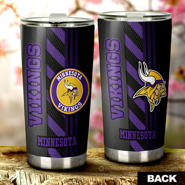 Minnesota Vikings Tumbler Cup Custom Car Accessories - Gearcarcover - 1