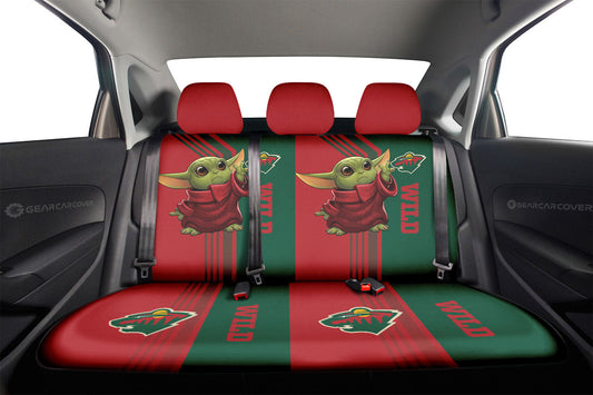 Minnesota Wild Car Back Seat Covers Custom Car Accessories - Gearcarcover - 2