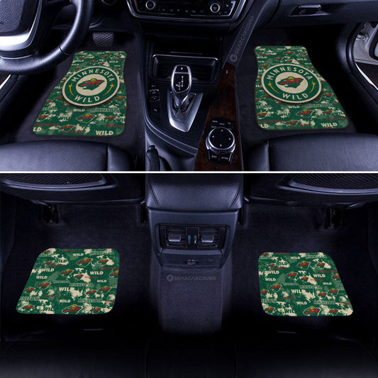 Minnesota Wild Car Floor Mats Custom Car Accessories - Gearcarcover - 2