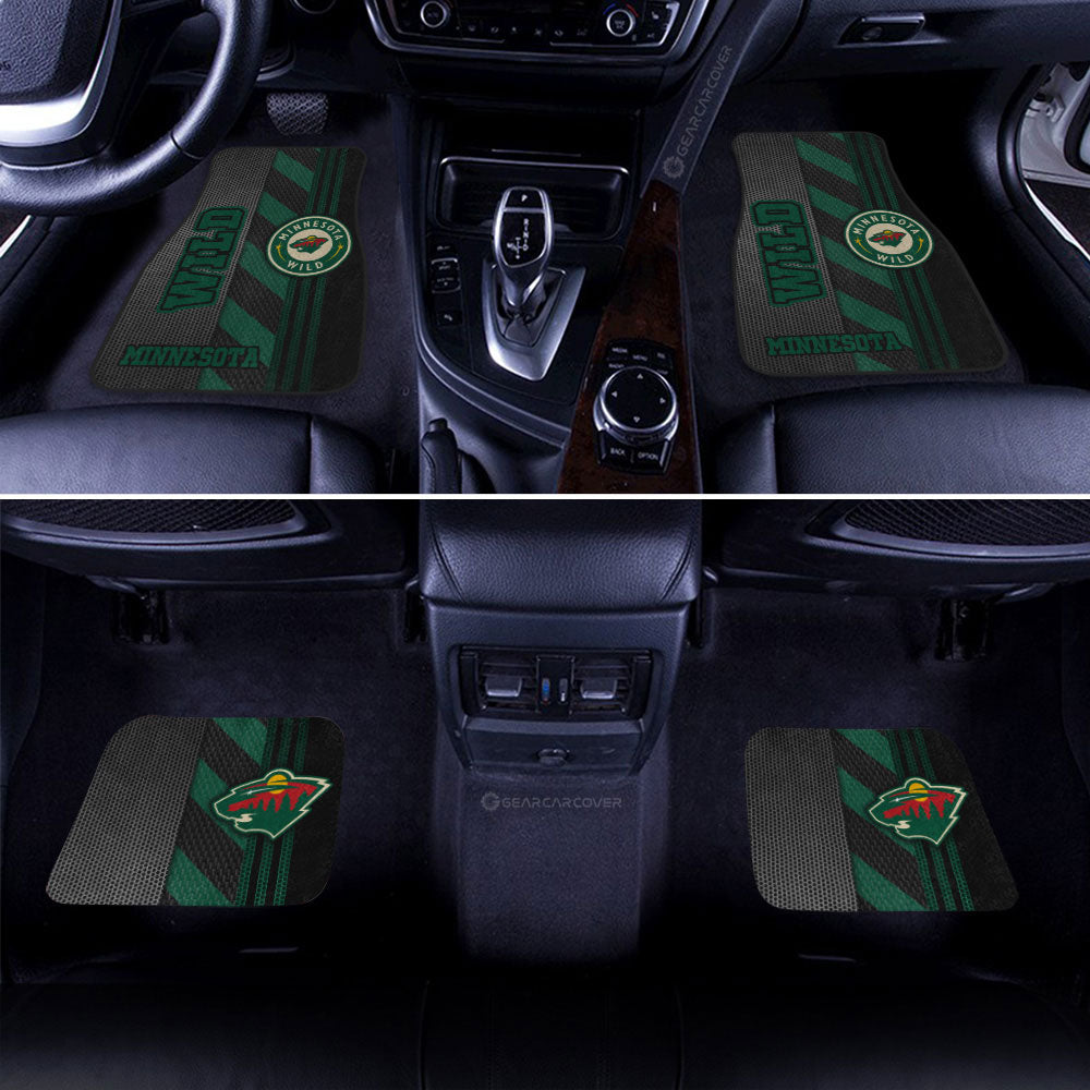 Minnesota Wild Car Floor Mats Custom Car Accessories - Gearcarcover - 2
