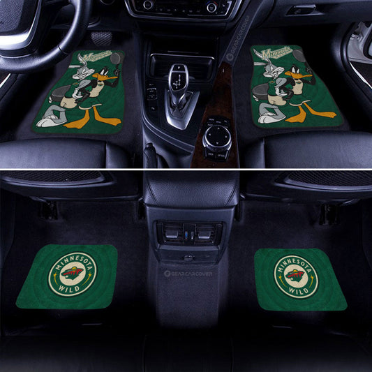 Minnesota Wild Car Floor Mats Custom Car Accessories - Gearcarcover - 2