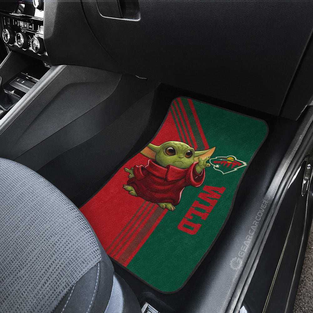 Minnesota Wild Car Floor Mats Custom Car Accessories - Gearcarcover - 3