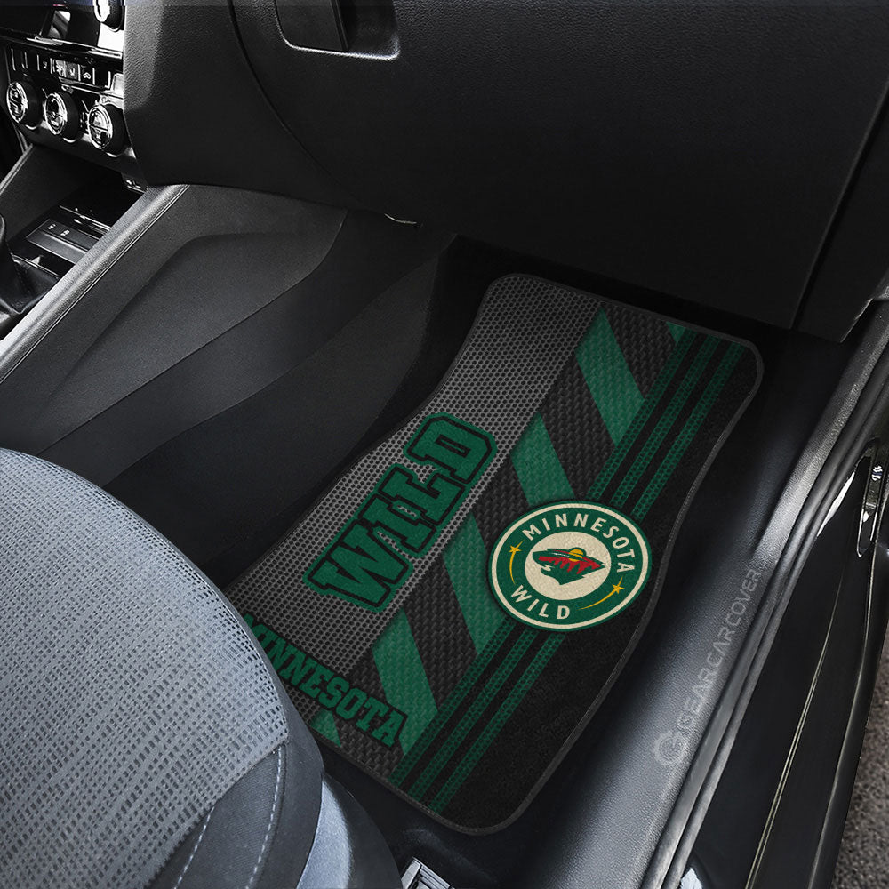 Minnesota Wild Car Floor Mats Custom Car Accessories - Gearcarcover - 3