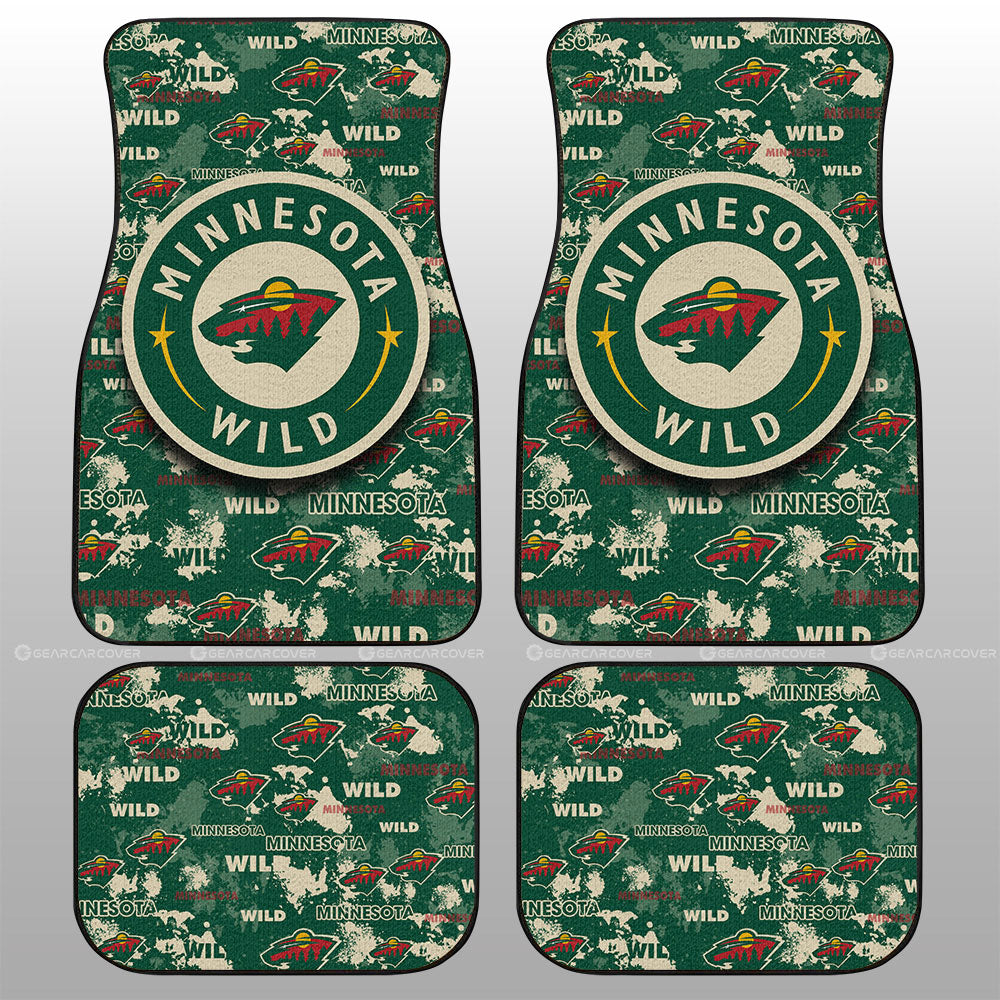 Minnesota Wild Car Floor Mats Custom Car Accessories - Gearcarcover - 1