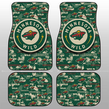Minnesota Wild Car Floor Mats Custom Car Accessories - Gearcarcover - 1
