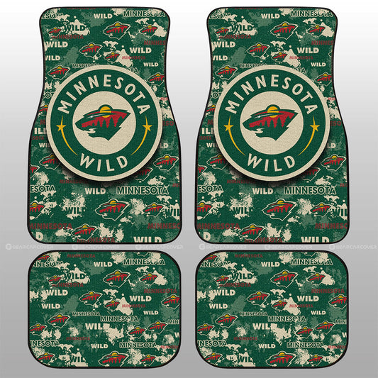 Minnesota Wild Car Floor Mats Custom Car Accessories - Gearcarcover - 1