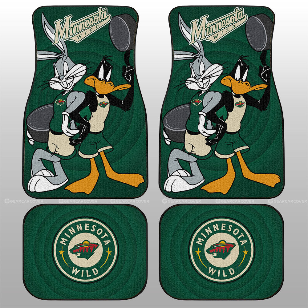 Minnesota Wild Car Floor Mats Custom Car Accessories - Gearcarcover - 1