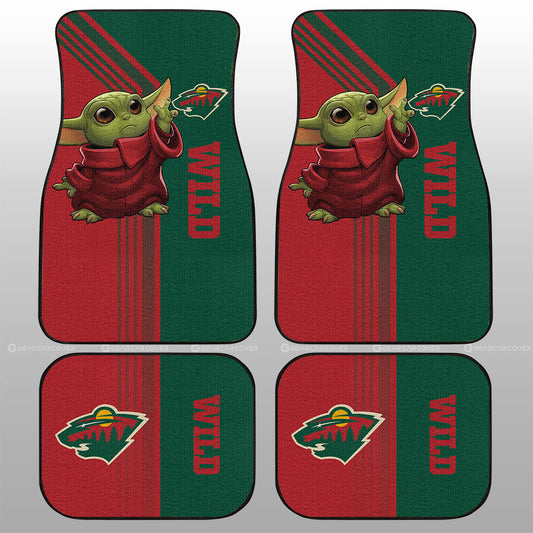 Minnesota Wild Car Floor Mats Custom Car Accessories - Gearcarcover - 1