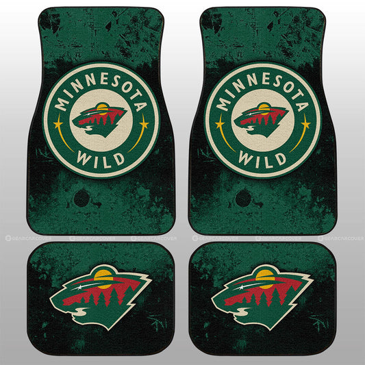 Minnesota Wild Car Floor Mats Custom Car Accessories - Gearcarcover - 1