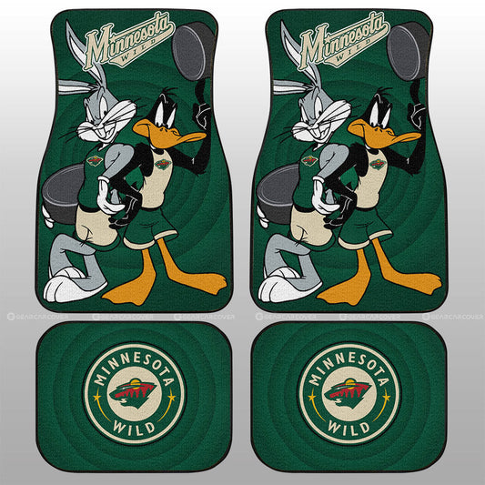 Minnesota Wild Car Floor Mats Custom Car Accessories - Gearcarcover - 1