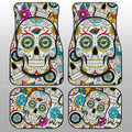 Minnesota Wild Car Floor Mats Custom Sugar Skull Car Accessories - Gearcarcover - 1