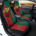 Minnesota Wild Car Seat Covers Baby Yoda Car Accessories - Gearcarcover - 2