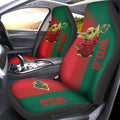 Minnesota Wild Car Seat Covers Baby Yoda Car Accessories - Gearcarcover - 1