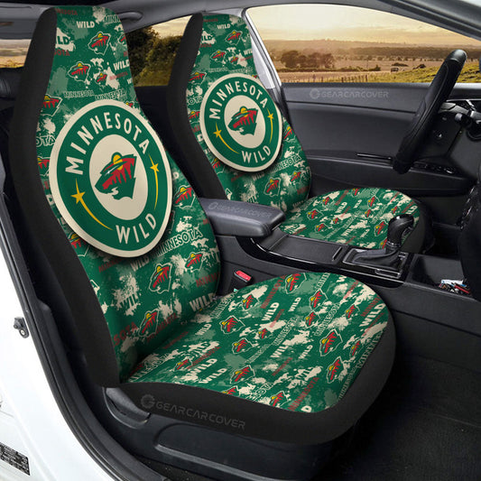 Minnesota Wild Car Seat Covers Custom Car Accessories - Gearcarcover - 2