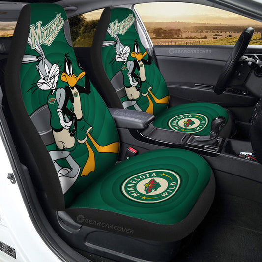 Minnesota Wild Car Seat Covers Custom Car Accessories - Gearcarcover - 2