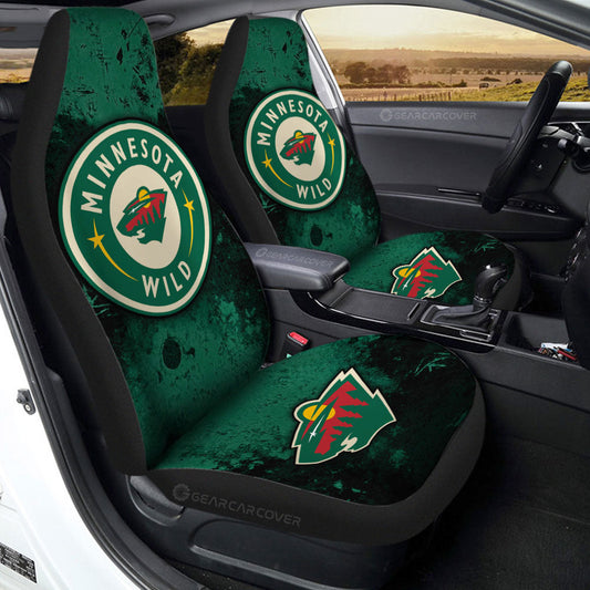 Minnesota Wild Car Seat Covers Custom Car Accessories - Gearcarcover - 2