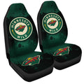 Minnesota Wild Car Seat Covers Custom Car Accessories - Gearcarcover - 3